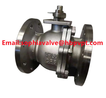 ANSI 125B 150B литый стальной шаровой клапан