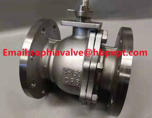 ANSI 125B 150B литый стальной шаровой клапан