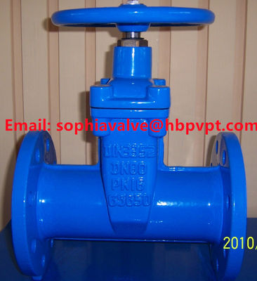 PN10 PN16 DIN стандартный шлюзовой клапан
