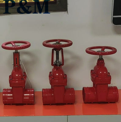 AWWA C509 DN100 Рангированный конец устойчивого герметического клапана