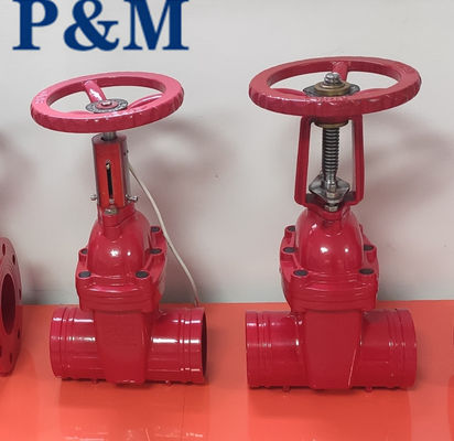 AWWA C509 DN100 Рангированный конец устойчивого герметического клапана
