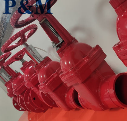AWWA C509 DN100 Рангированный конец устойчивого герметического клапана