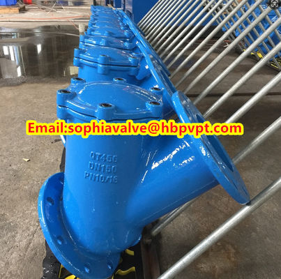 QT450 DN150 PN10/16 шарообразный контрольный клапан