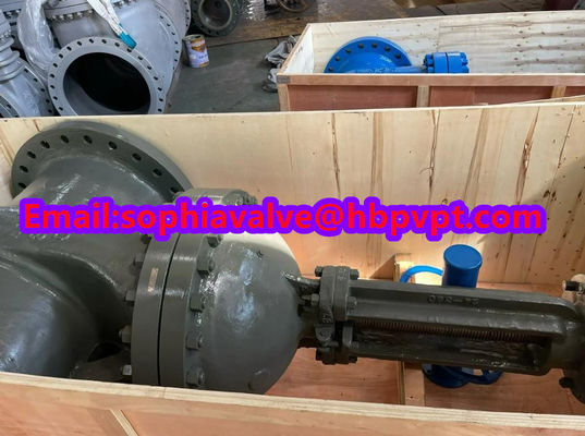 ANSI CLASS300 WCB клапан двери ручное колесо