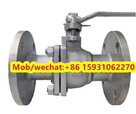 ANSI/ASME B16.34 Фланцевый конец SS шарового клапана