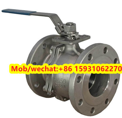 ANSI/ASME B16.34 Фланцевый конец SS шарового клапана