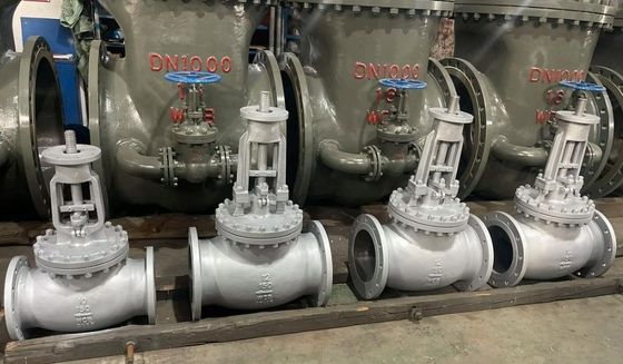 ASTM A216 WCB cast steel ANSI globe valve, не подлежащий обработке с использованием металла