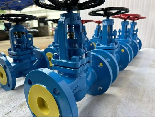 Динированный стальной баллонный клапан DIN PN40