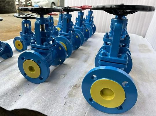 Динированный стальной баллонный клапан DIN PN40