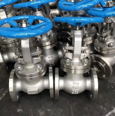 150LB CF8M Фланцевый конечный клапан из нержавеющей стали