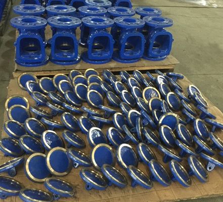 ДН100 PN16 GGG50 режечный клапан из пластикового железа