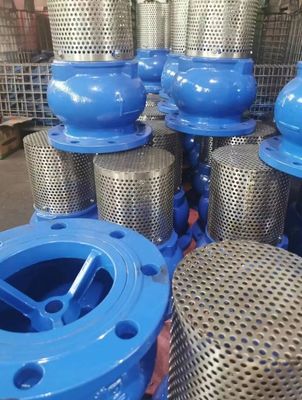 экран SS304 DN100 PN16 GGG50 завод ступневых клапанов в провинции Хэбэй