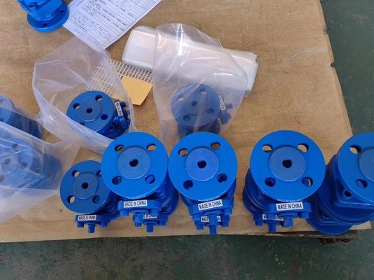 DN25/DN40 PN16 GG25 Фланцевый шаровой клапан из чугуна