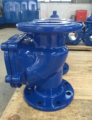 DIN3202 PN10/16 Фланцевый винтовый чековый клапан из чугуна