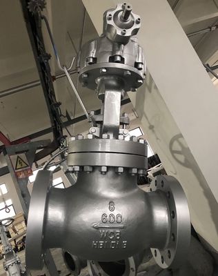 ANSI 150lb 600lb WCB литый сталь фланцевый клапан глобус