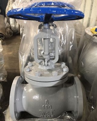 ANSI 150lb 600lb WCB литый сталь фланцевый клапан глобус