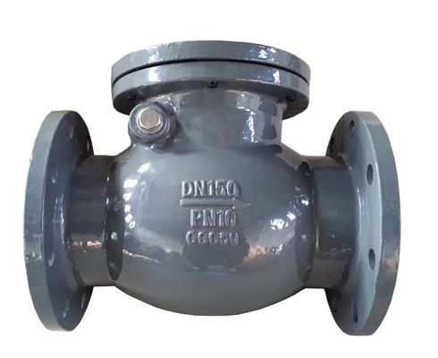 ДН250 PN16 GGG50 Свинговый чековый клапан из чугуна