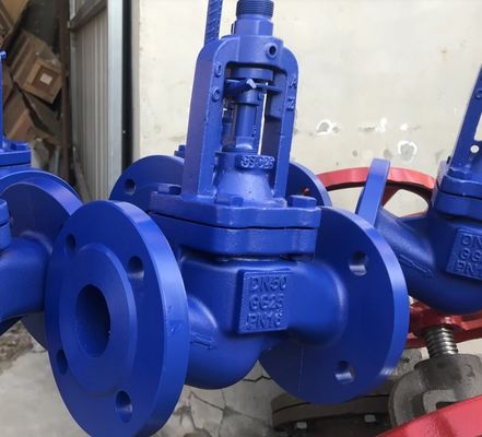 DIN мешок клапан глобусный PN16 корпус GG25