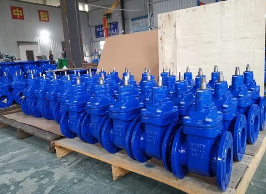клапан отливного железа GGG40 DN100 PN16