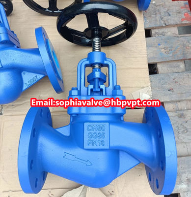 DN80 GG25 PN16 DIN3356 клапан из чугуна