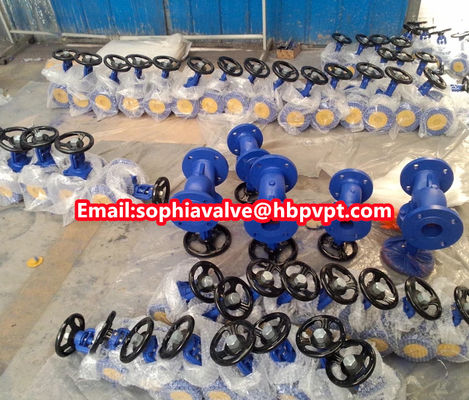 DN80 GG25 PN16 DIN3356 клапан из чугуна