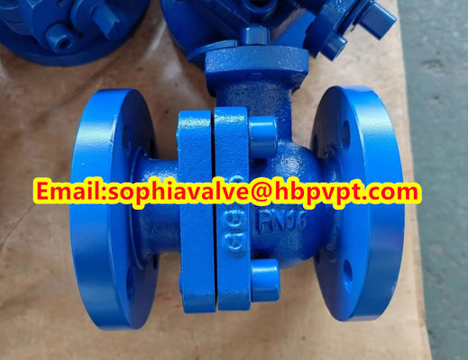 2-PC шаровой клапан DIN3357 материал GG25 давление PN16