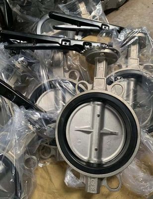 DN100 CF8M 150LB ANSI клапан для бабочек из нержавеющей стали