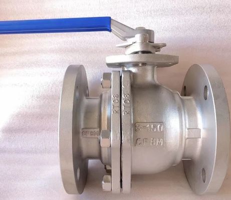 ANSI 150LB CF8/CF8M шаровой клапан из нержавеющей стали