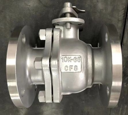 ANSI 150LB CF8/CF8M шаровой клапан из нержавеющей стали