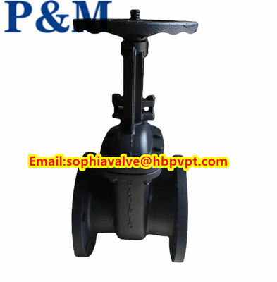 ANSI 125/150LB металлический уплотнительный подъемный стволовой клапан