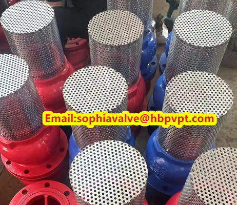 DN80 GGG50 PN16 Фланцевый футовый клапан из чугуна