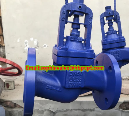 Вентиль с фланцевым шаром из литой стали GS-C25 PN10 из Хэбэй