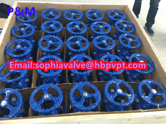 DIN3352 устойчивый герметик отливной железной клапаны