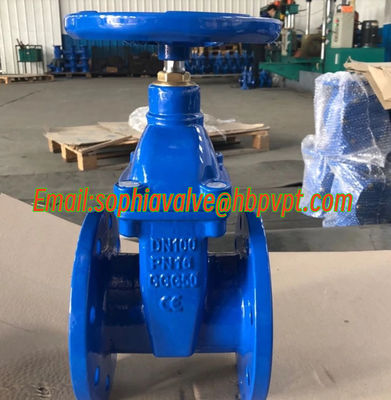 BS1563 PN10/16 не поднимающийся ствол фланцевого клапана