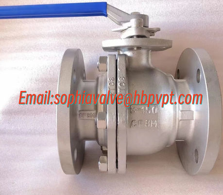 плавучий шаровой клапан из нержавеющей стали PTFE CF8M