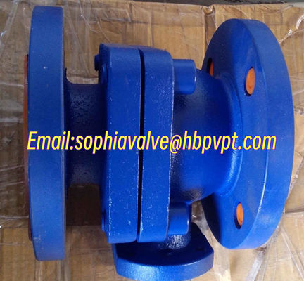 DIN3357 PN16 2-пc шаровой клапан из чугуна