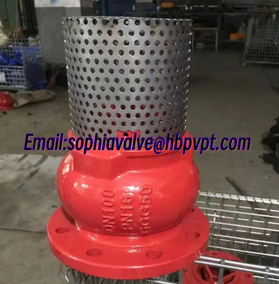 DN100 PN16 GGG50 поставщик футальных клапанов из пластикового железа