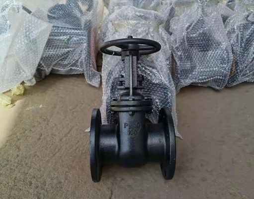 Z44T Gost Py10 металлический герметик из чугуна черного цвета