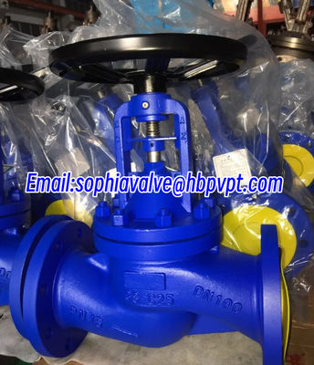 DN50 DN100 DN200 GS-C25 PN16 PN40 Вентиль с голубым цветом