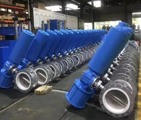 CF8/CF8M Клапан бабочек из нержавеющей стали ANSI с гибким уплотнением