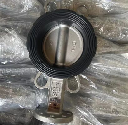 CF8/CF8M Клапан бабочек из нержавеющей стали ANSI с гибким уплотнением
