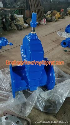 ДН250 PN16 GGG50 отливный железный дверной клапан