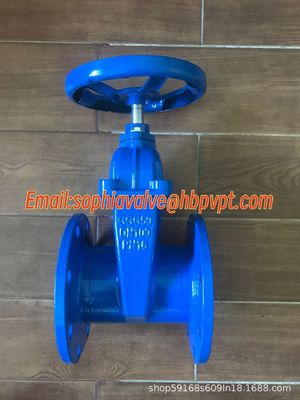 ДН250 PN16 GGG50 отливный железный дверной клапан
