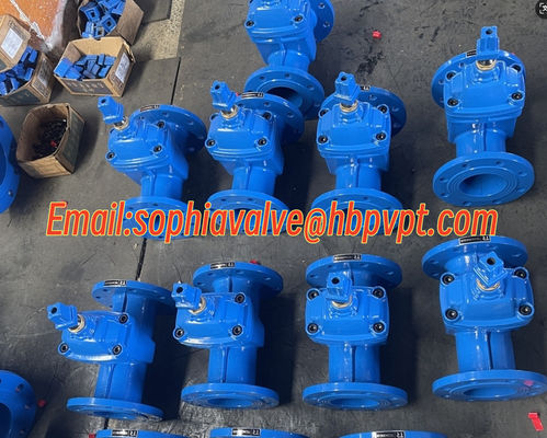 ДН250 PN16 GGG50 отливный железный дверной клапан