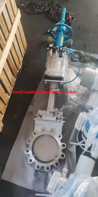 cast steel JIS 10K knife gate valve