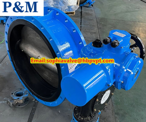 British standard BS5155 DN600 EPDM flanged butterfly valve