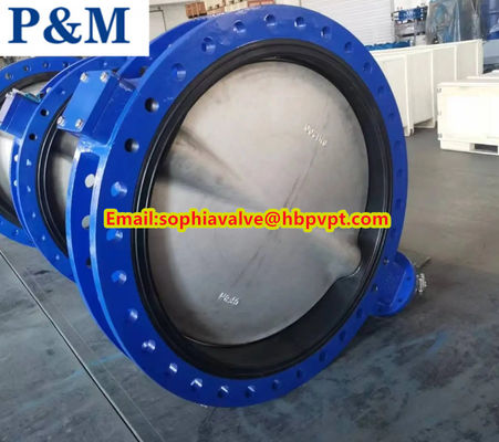 British standard BS5155 DN600 EPDM flanged butterfly valve