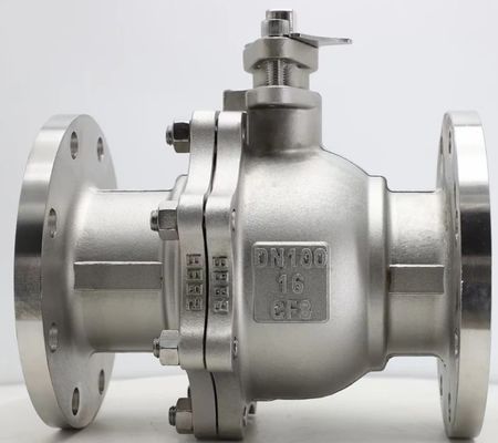 ANSI 150LB CF8/CF8M шаровой клапан из нержавеющей стали