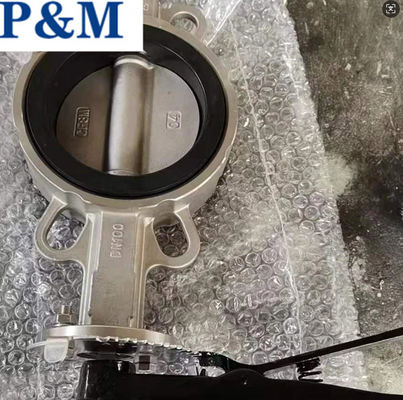 Китайская нержавеющая сталь ASTM A351 CF8/CF8M, стандарт ANSI, дисковый поворотный затвор